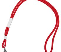 Шнурок для бейджа Tube Metal, красный арт.20383.50