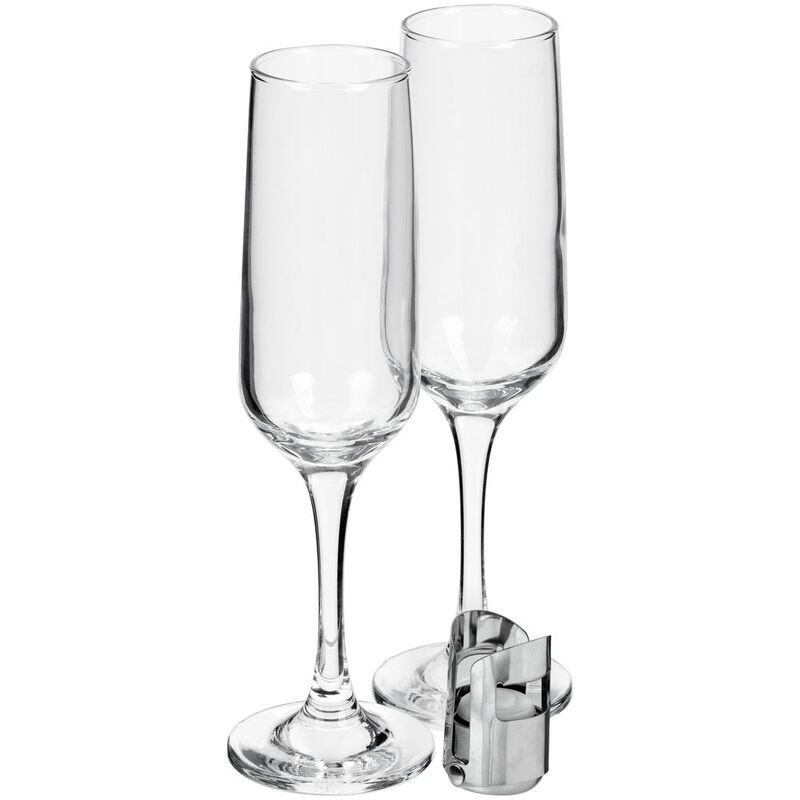 Набор для шампанского Isabella, в черной упаковке арт.18443.30