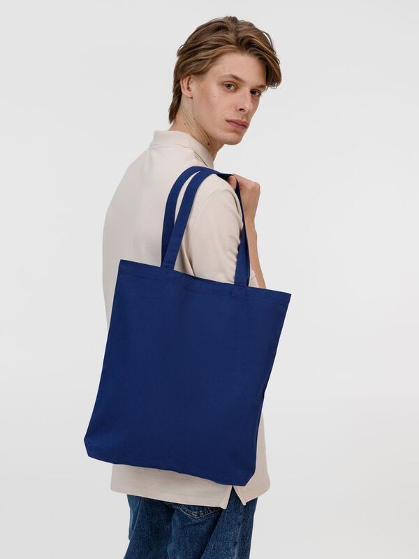 Холщовая сумка Strong 210, темно-синяя арт.5253.41