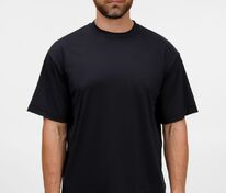 Футболка из бифлекса Morfiss, черная арт.17967.30