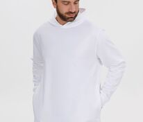 Худи унисекс Morfiss, белое арт.17969.60