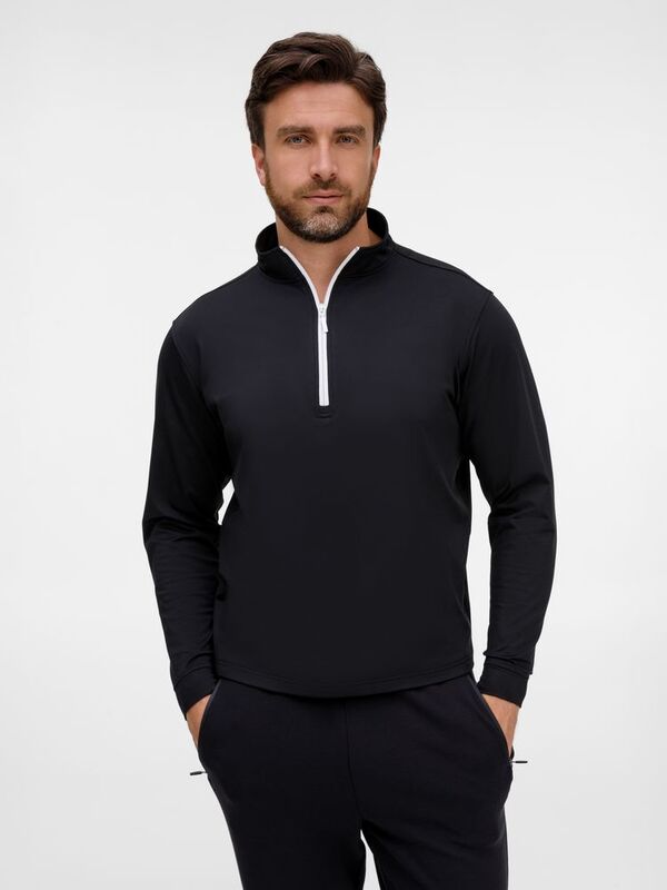 Свитшот на молнии Morfiss, черный арт.17970.30