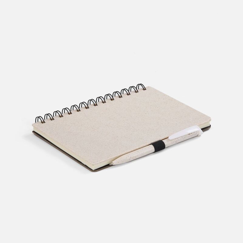 Блокнот на спирали Intrigo, белый арт.25686.60