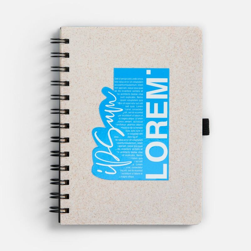 Блокнот на спирали Intrigo, белый арт.25686.60