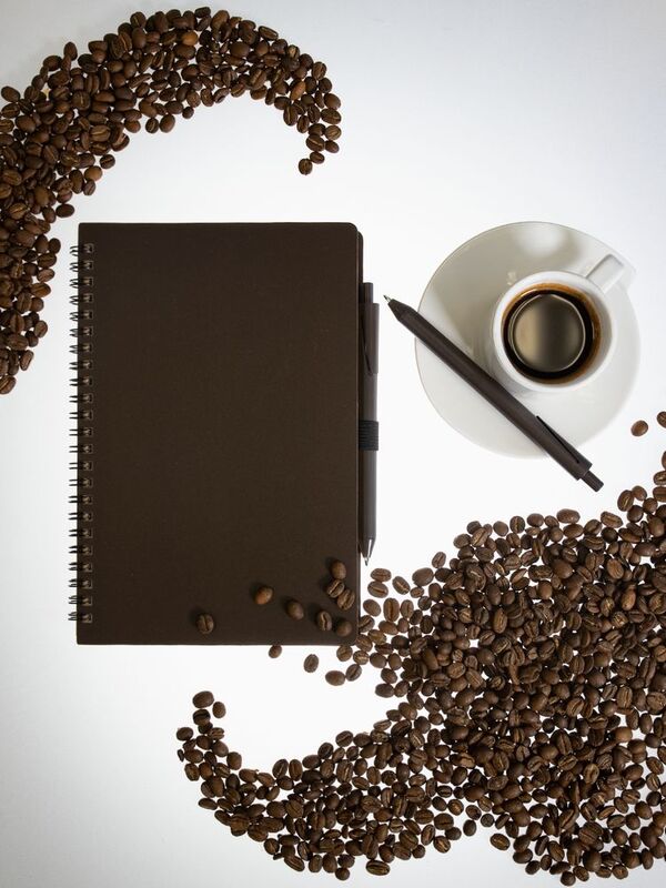 Блокнот на спирали Coffeist, коричневый арт.25687.59