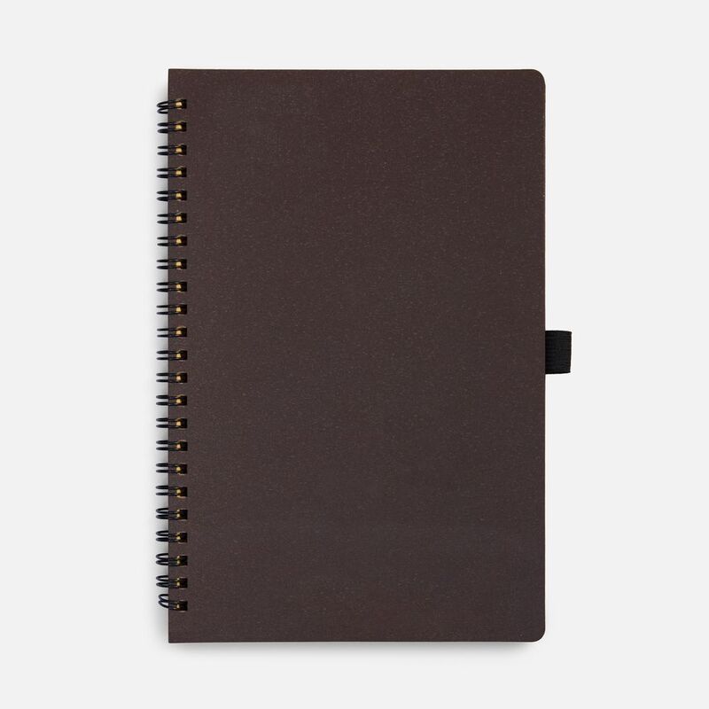 Блокнот на спирали Coffeist, коричневый арт.25687.59