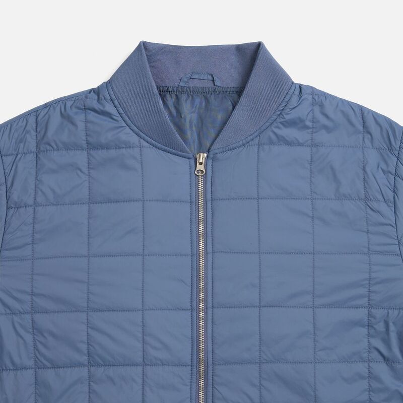 Куртка унисекс Warmbridge, синяя (джинс) арт.18306.48