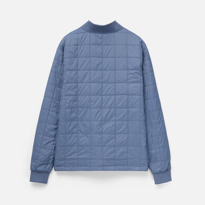 Куртка унисекс Warmbridge, синяя (джинс) арт.18306.48