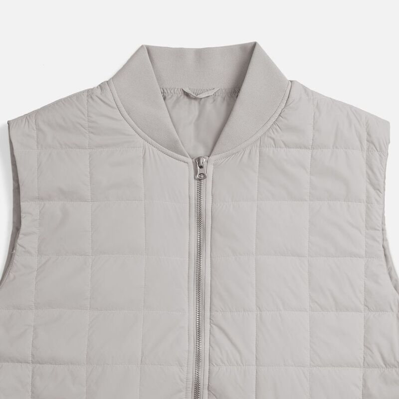 Жилет унисекс Warmbridge, светло-серый арт.18307.11