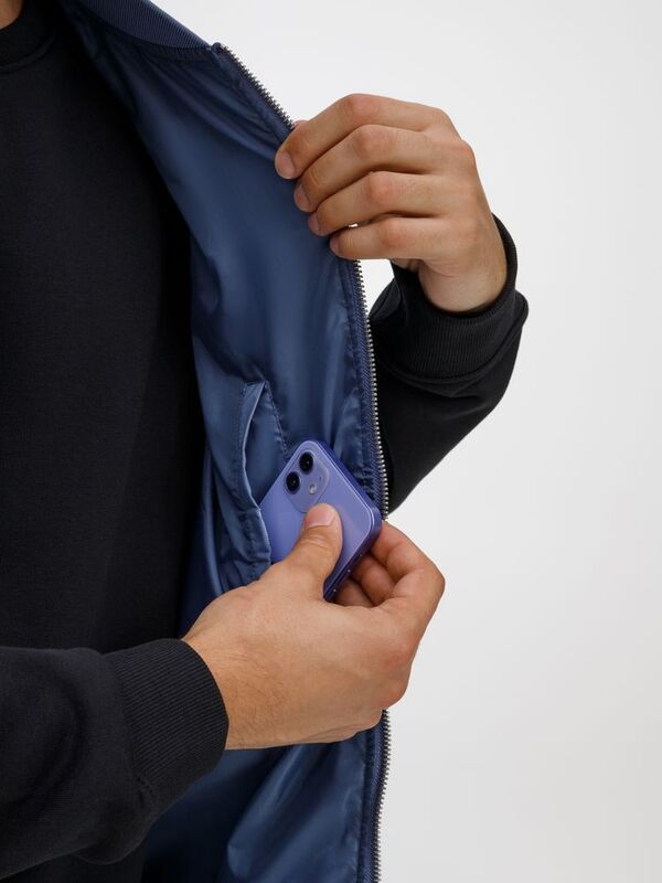 Жилет унисекс Warmbridge, синий (джинс) арт.18307.48