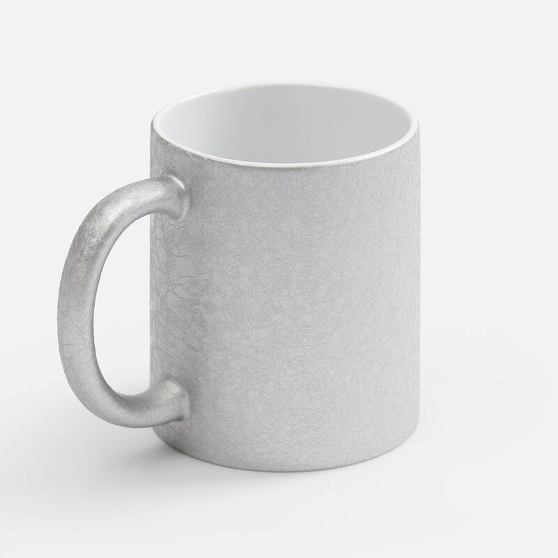 Кружка для сублимационной печати Sagredo, серебристая арт.18309.10