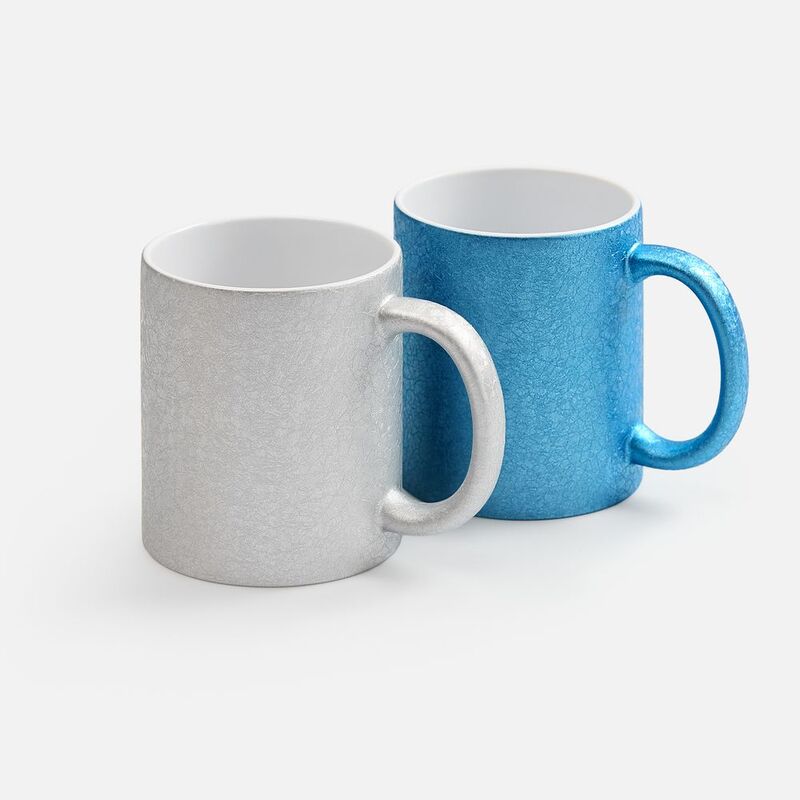 Кружка для сублимационной печати Sagredo, серебристая арт.18309.10