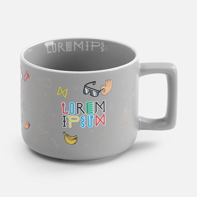 Чашка Fusion, ver.2, серая арт.18310.10