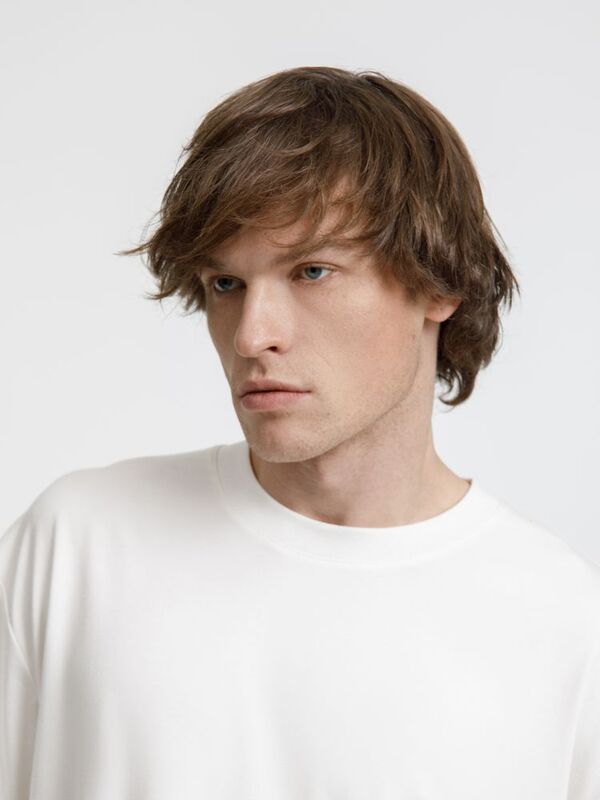 Футболка оверсайз унисекс Lavinia, белая арт.19416.60