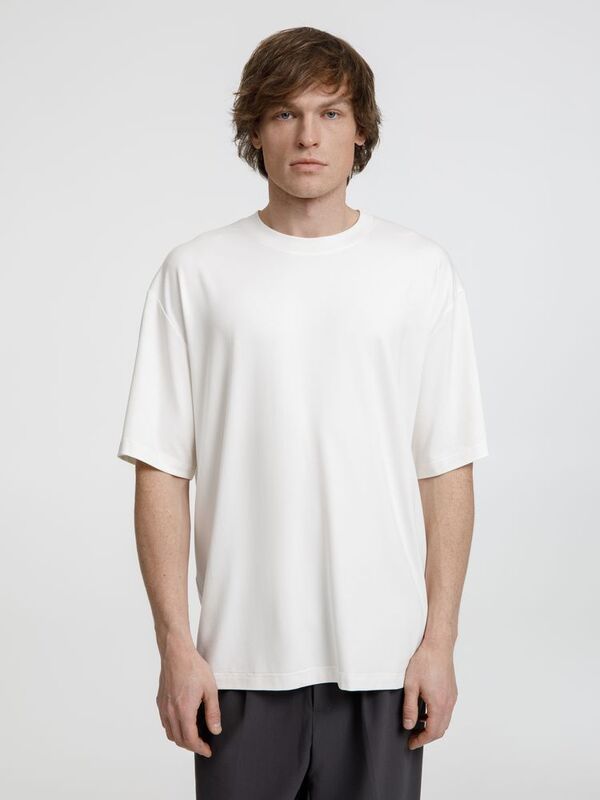 Футболка оверсайз унисекс Lavinia, белая арт.19416.60