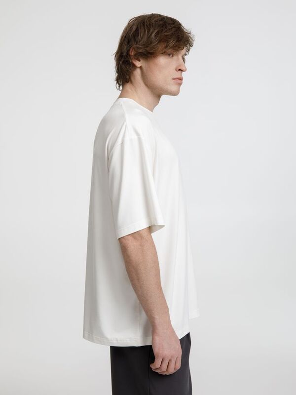 Футболка оверсайз унисекс Lavinia, белая арт.19416.60