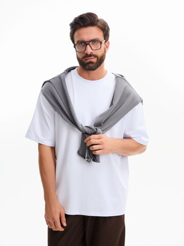 Футболка оверсайз Kangas, белая арт.19417.60