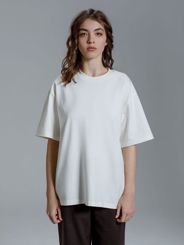 Футболка оверсайз Kangas, белая арт.19417.60