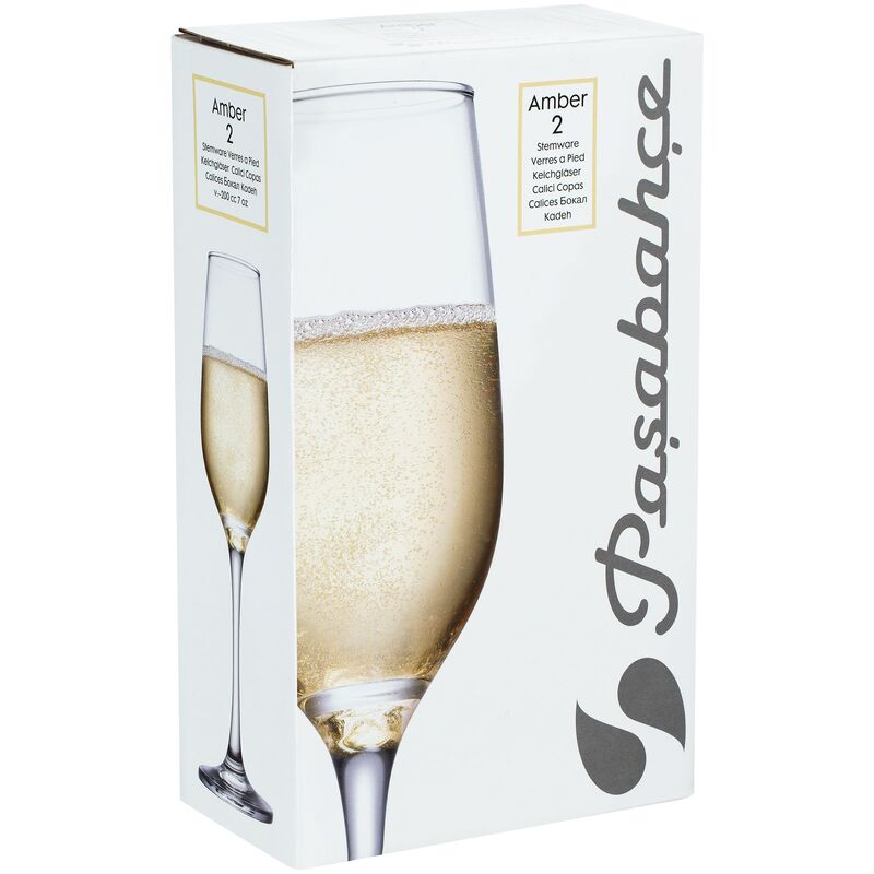 Набор из 2 бокалов для шампанского Amber арт.17637.00
