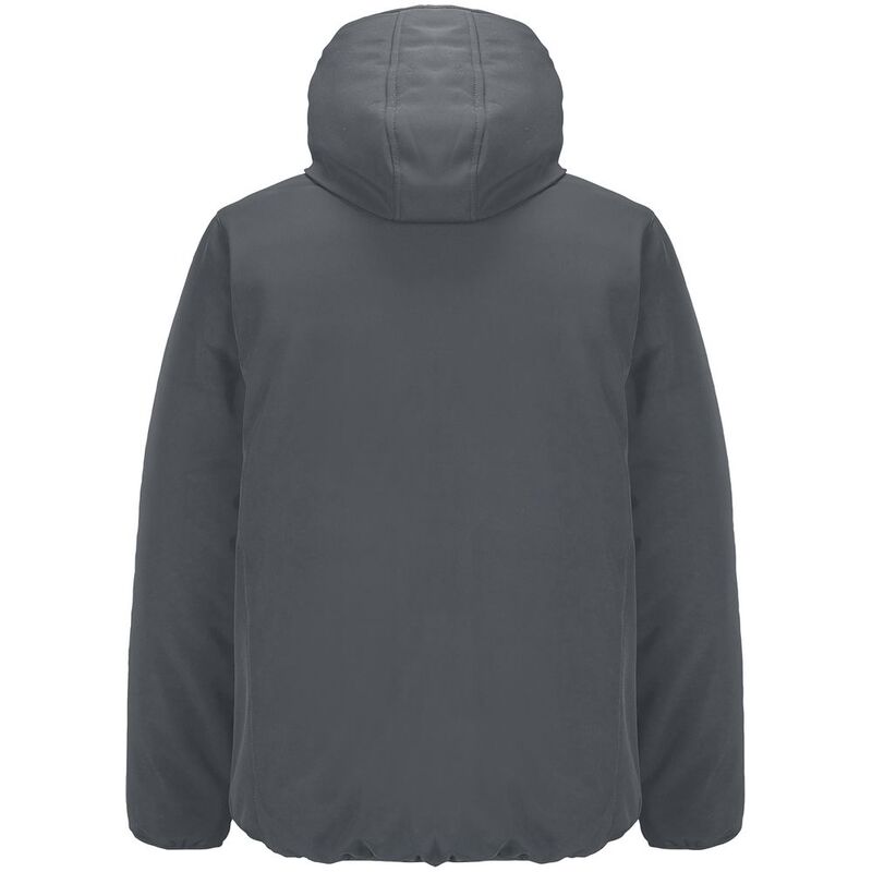 Куртка софтшелл с капюшоном мужская Falcon Men, темно-серая арт.04449370