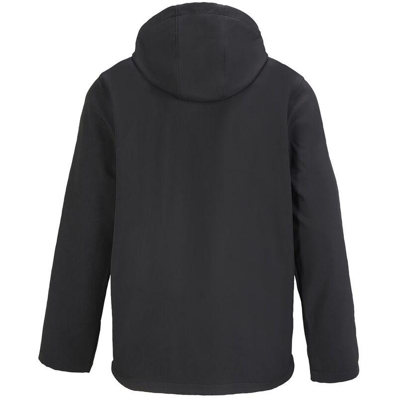 Куртка софтшелл с капюшоном мужская Race Men, черная арт.04447312