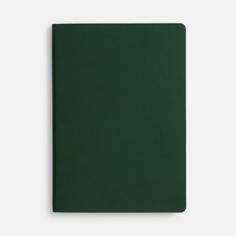 Блокнот Verso в клетку, зеленый, ver.2 арт.15587.99