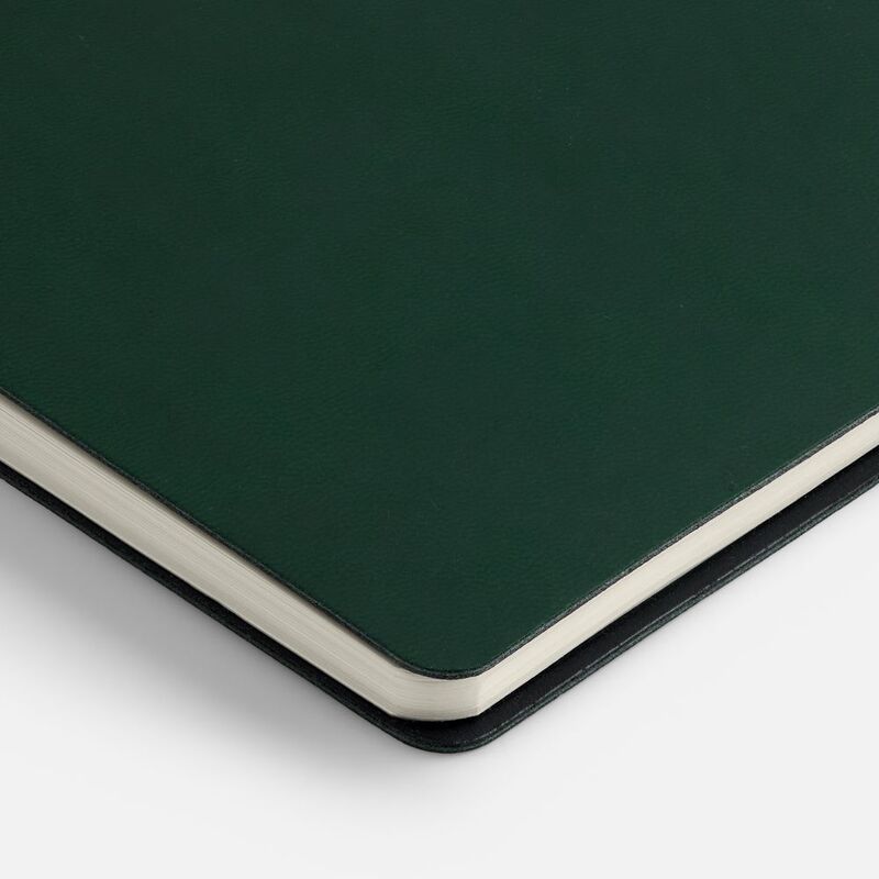 Блокнот Verso в клетку, зеленый, ver.2 арт.15587.99