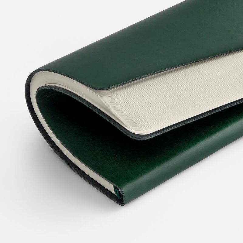 Блокнот Verso в клетку, зеленый, ver.2 арт.15587.99