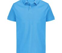 Рубашка поло унисекс Pacific, ярко-бирюзовая арт.04439321