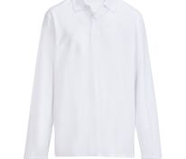 Рубашка поло унисекс с длинным рукавом Pacific LSL, белая арт.04441102