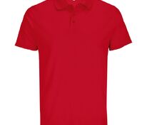 Рубашка поло унисекс Pitcher, красная арт.04442145