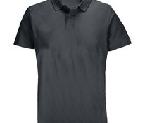 Рубашка поло унисекс Pulse, темно-серая (графит) арт.04502381