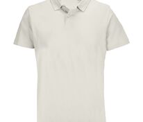 Рубашка поло унисекс Pulse, молочно-белая арт.04502104