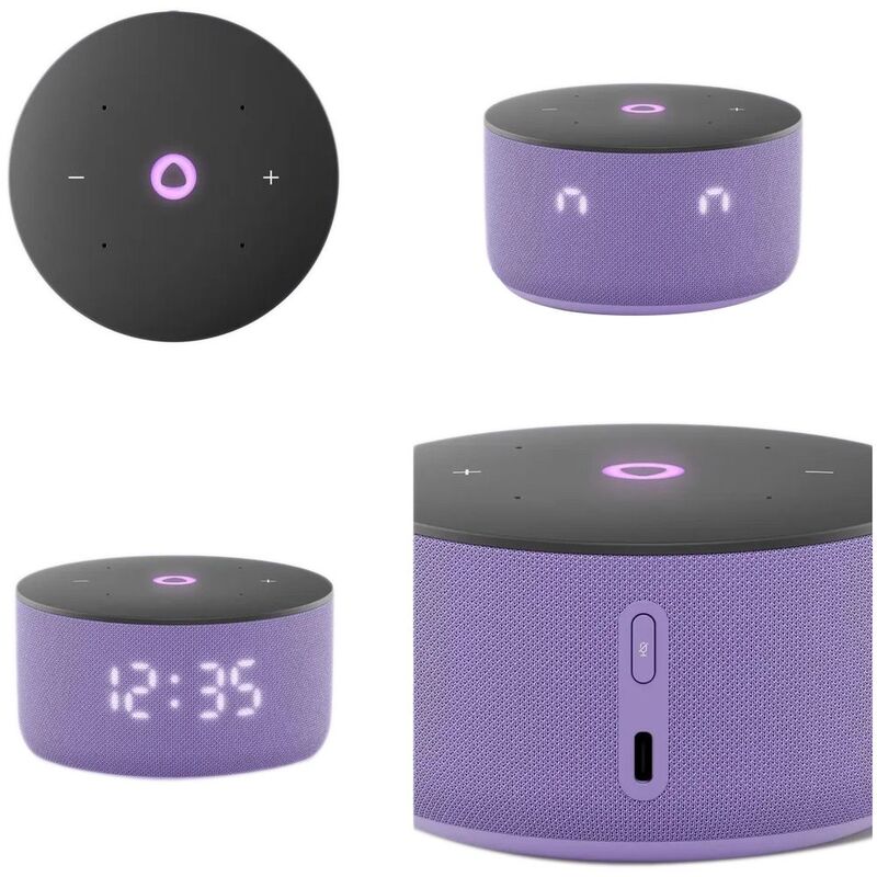 Умная колонка &laquo;Яндекс Станция Мини 3&raquo;, фиолетовая арт.17584.70