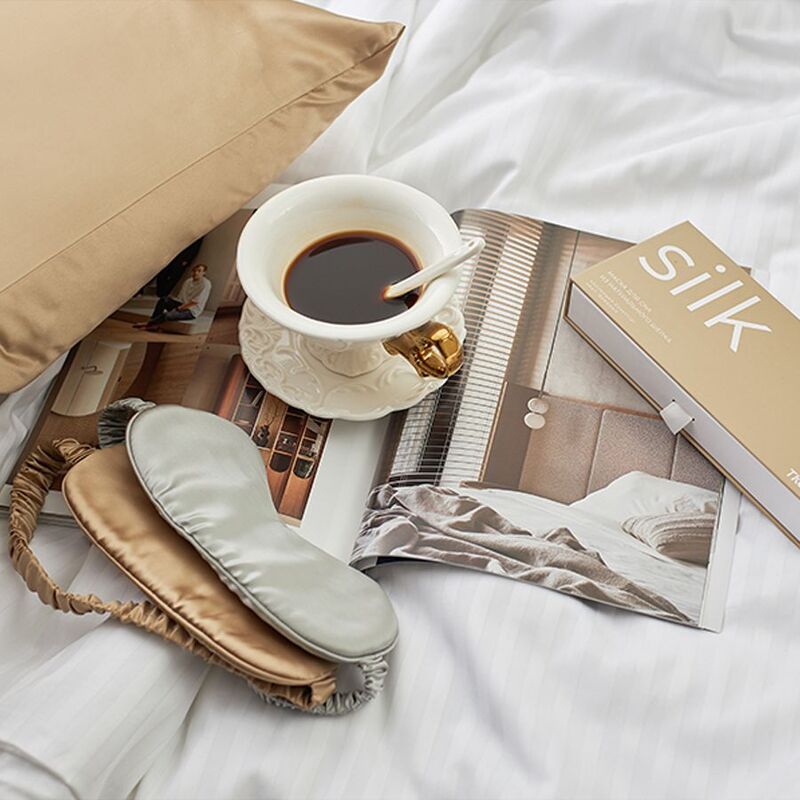 Маска для сна Essential, бежевая арт.17655.00