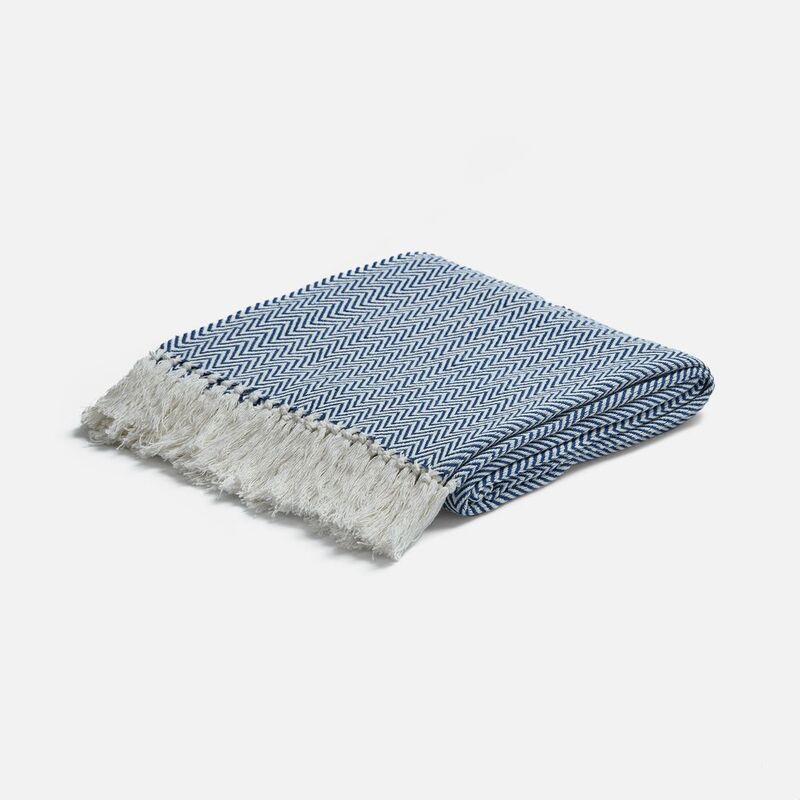 Плед Landour, синий арт.17841.40