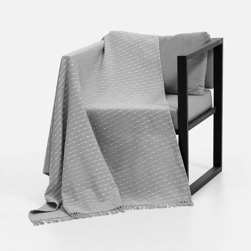 Плед Shimla, серый арт.17843.10