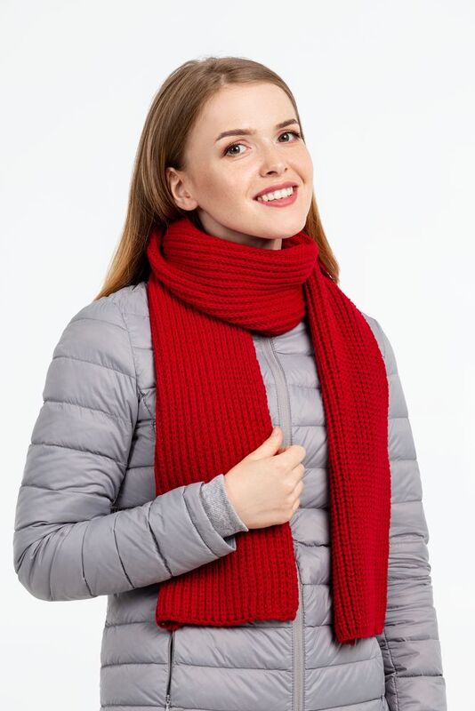 Шарф Nordkapp, глубокий красный арт.14402.51