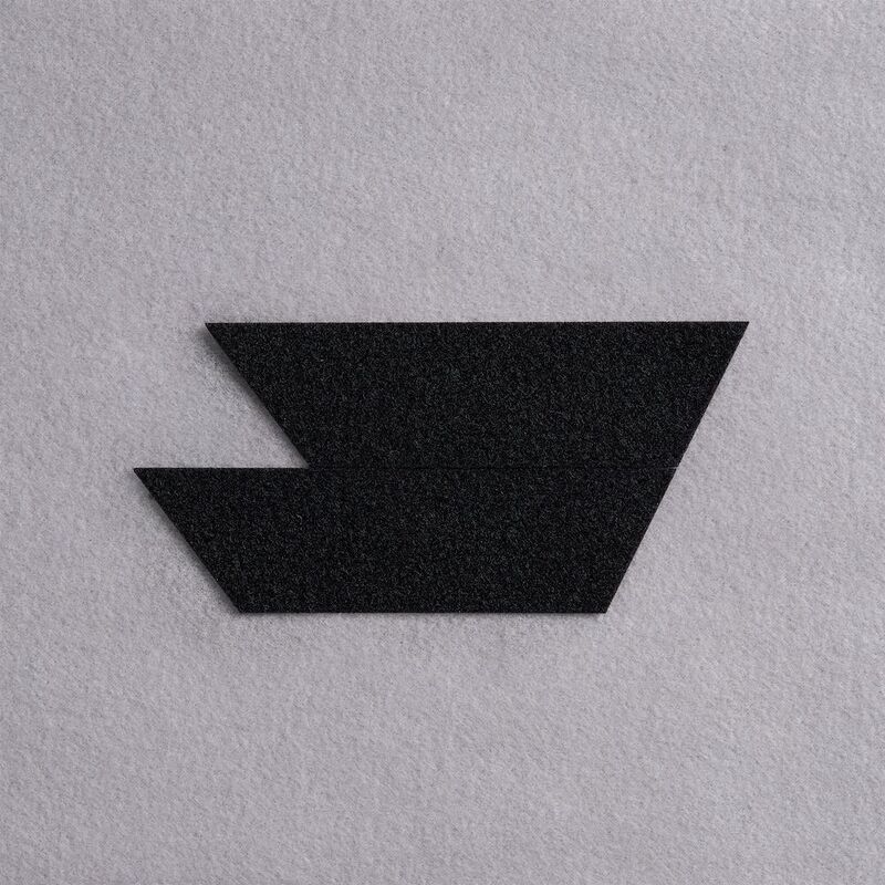 Основа Velkro S для крепления шевронов на липучке, черная арт.17640.30