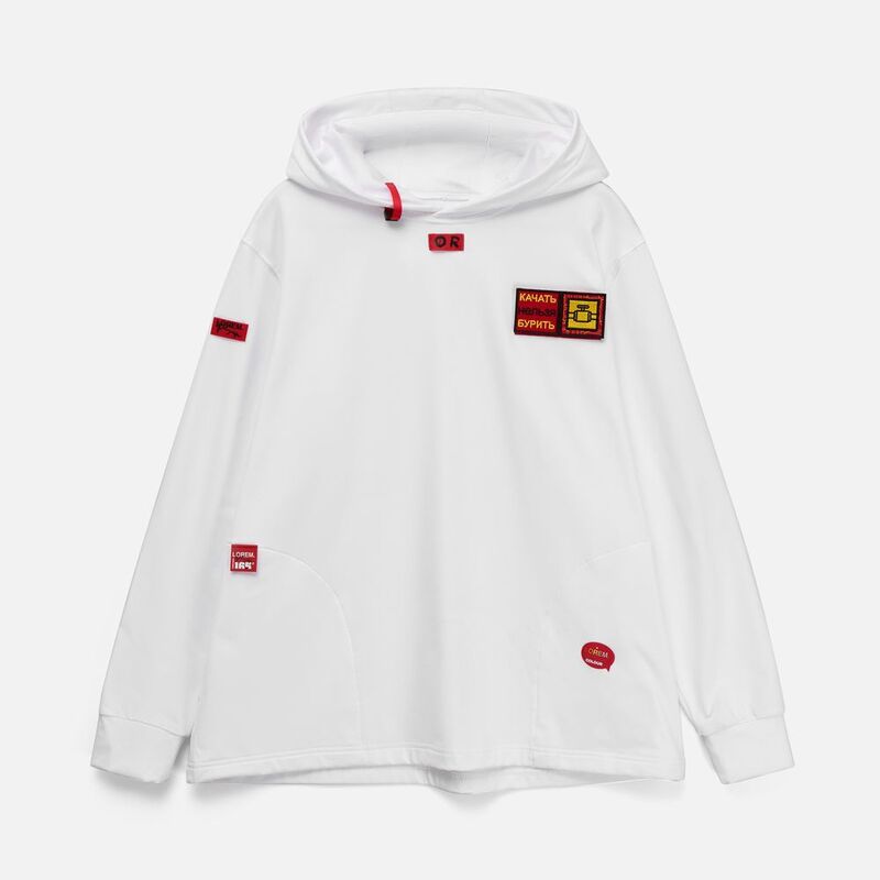 Основа Velkro S для крепления шевронов на липучке, красная арт.17640.50