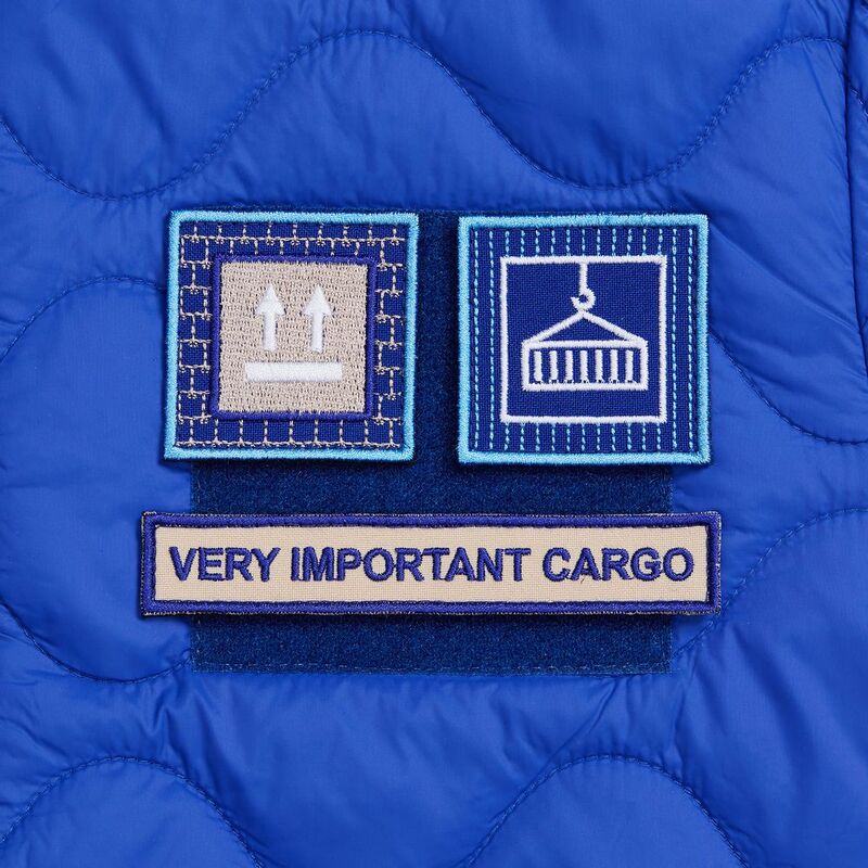 Основа Velkro S для крепления шевронов на липучке, синяя арт.17640.44