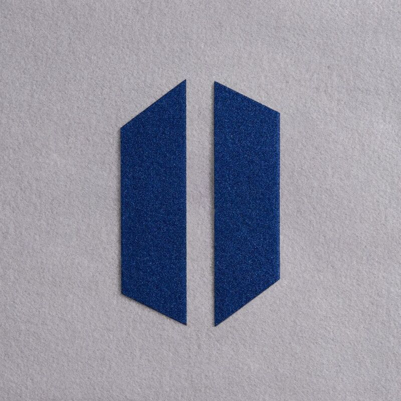 Основа Velkro L для крепления шевронов на липучке, синяя арт.17642.44