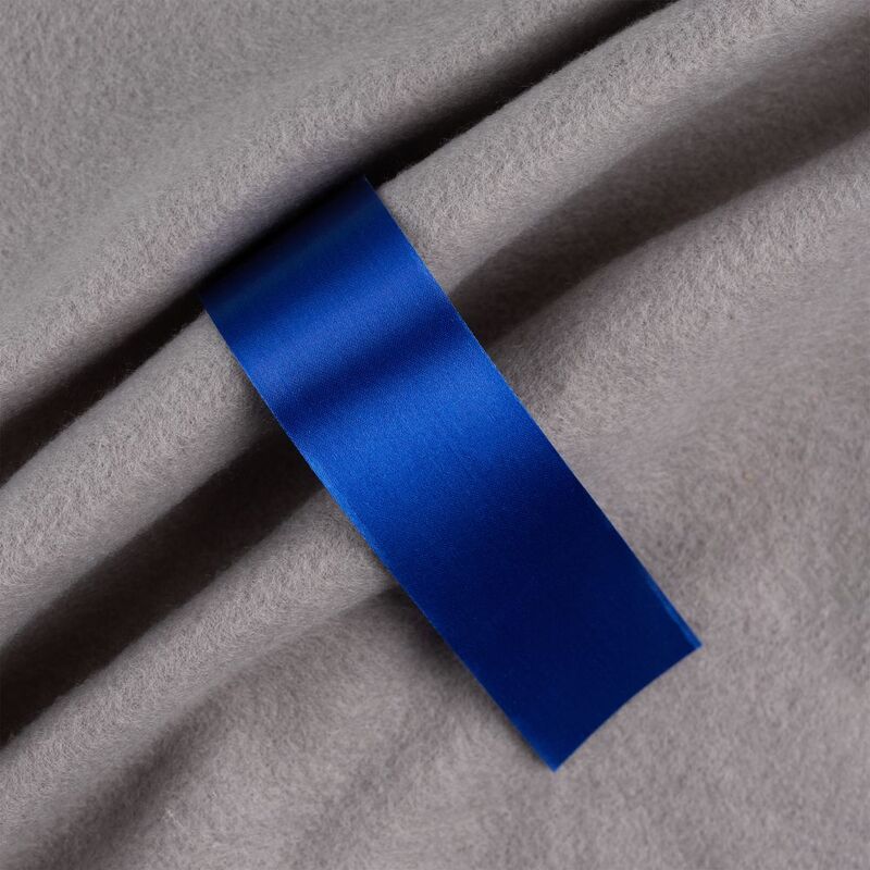 Лента сатиновая Satin 35 XXL, синяя, 250 см арт.18712.44.250cm