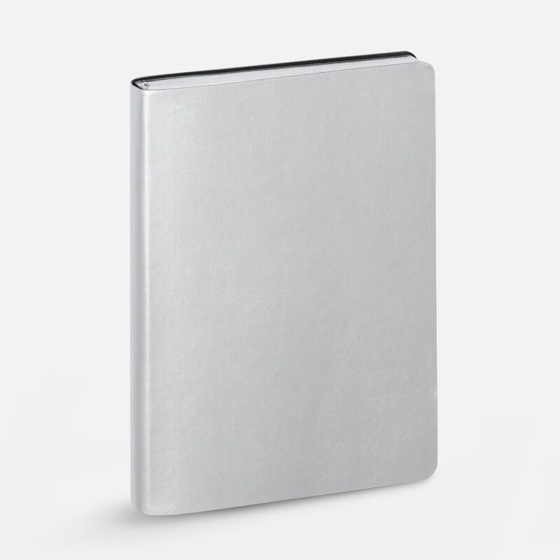 Ежедневник Nebraska Flex, недатированный, ver. 2, серебристый арт.22008.10