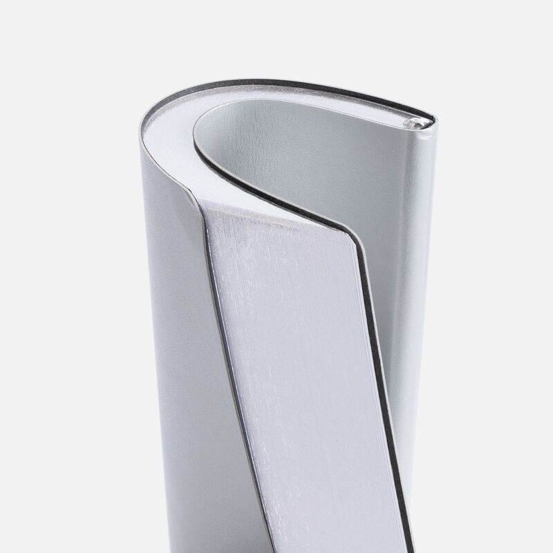 Ежедневник Nebraska Flex, недатированный, ver. 2, серебристый арт.22008.10