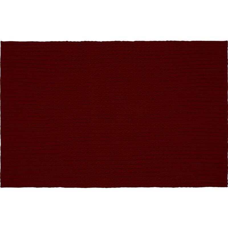 Плед Tressa, красный (бордовый) арт.19622.56