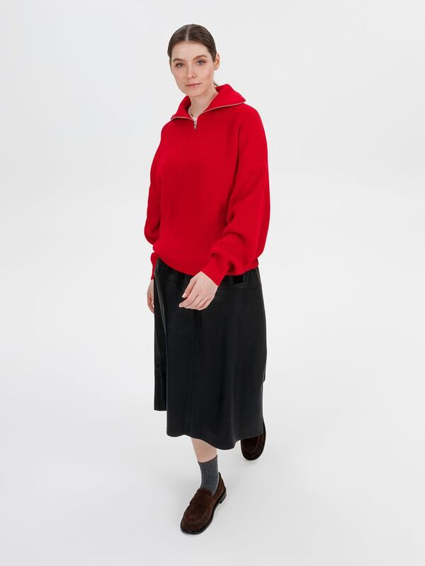 Джемпер Siluetti Birne, красный арт.20575.50