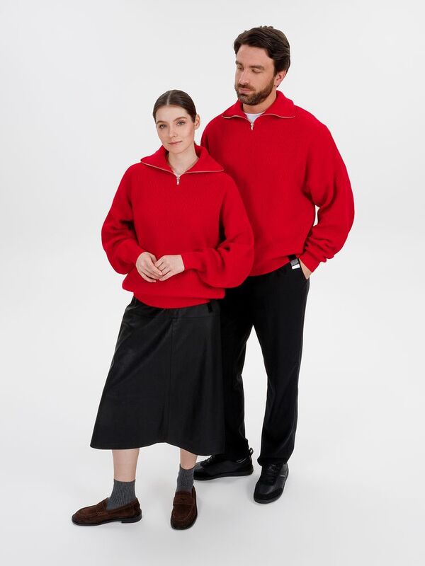 Джемпер Siluetti Birne, красный арт.20575.50