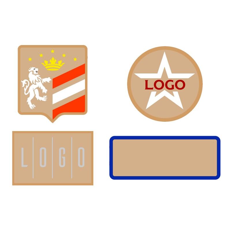 Шеврон из габардина Gabo M, бежевый арт.18312.16