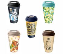 Стакан с крышкой Tumbler на заказ, M арт.18490.01